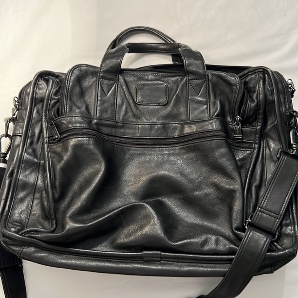 TUMI Large Vintage Travel Computer And Messenger Bag - Picture 5 of 11